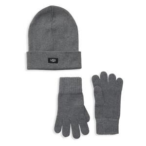 UGG 2-Piece Hat & Tech Gloves Set NWT one size